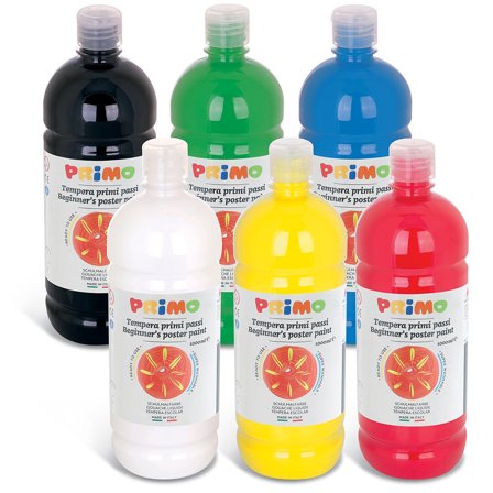 Primo Poster paint Readymix Skolefarve 1000 ml Burnt siena 730