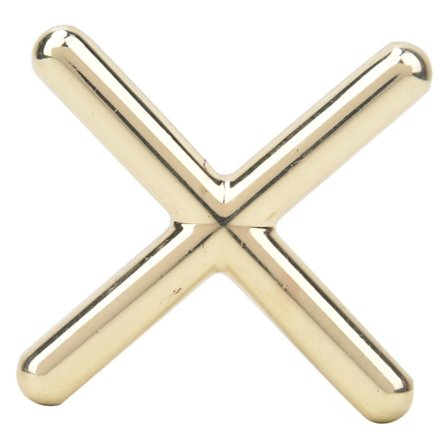 Metal Holdbar Anti-slip Billard Snooker Pool Cue Rest Bridge Holder Tilbehør (Kryds Type)