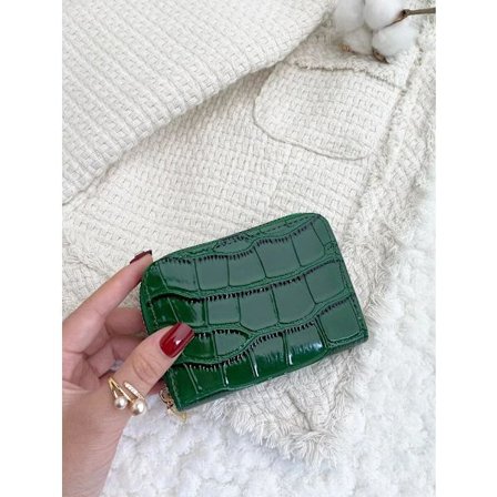 Korthållare i Krokodil imitation 11x8 cm (11 Fack)