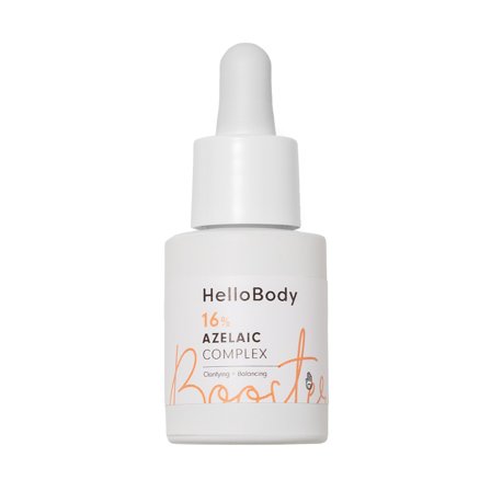 HELLO BODY Booster 16% Azelaic Complex 15ml - Siero viso antimperfezioni