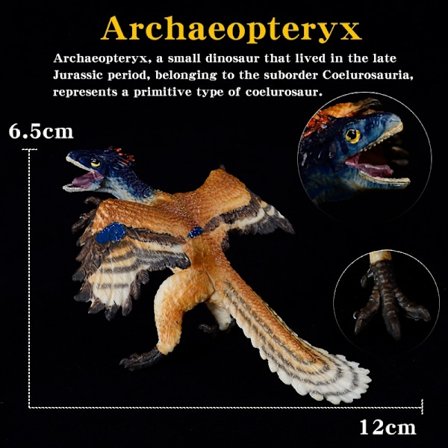 Jurassic Dinosaur Toy Set - Quetzalcoatlus & Pterodactyl PVC Action Figures for Kids Collection