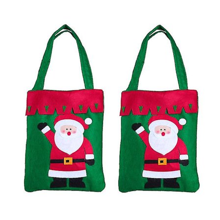 2 stk. Jule slikpose i non-woven stof