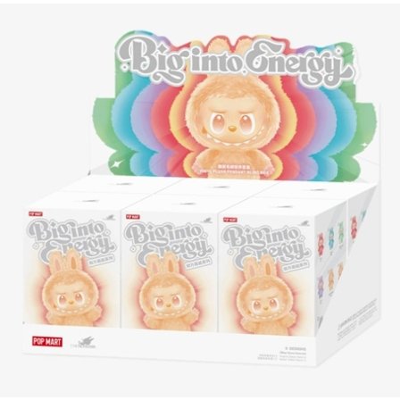 Pop Mart Labubu THE MONSTERS Big into Energy Series Vinyl Plush Blind Box