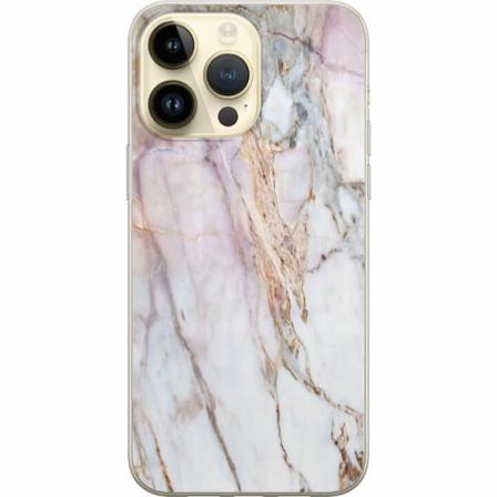 Apple Iphone 14 Pro Max Genomskinligt Skal Marmor
