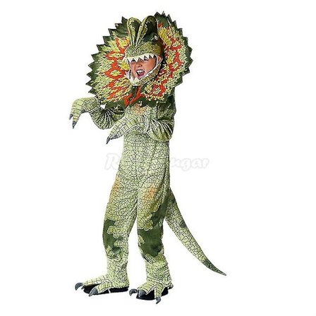 Cute Kids Boys Girls Dinosaur Costume Children Jumpsuit Suit Halloween Purim Carnival Party Show Clothes C85m70 S High Quality -a