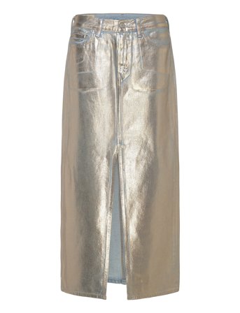 Levi's | Ankle Column Skirt Med Indigo - Flat Finish | 25