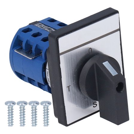 BERM Cam Omskifter Strøm Overførsel Rotary Cam Vælger 3 Fase 4 Ledninger CA10