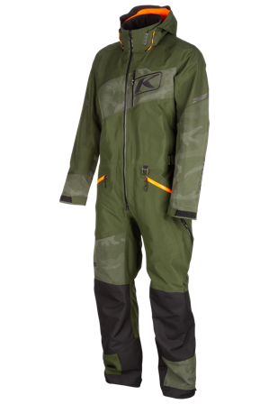 Anzug Klim Ripsa Kombu Grün/Schwarz S