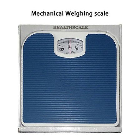 Mekanisk vekt med forstørrelsesfunksjon, 130 kg lastekapasitet, kg/lb, høy presisjon