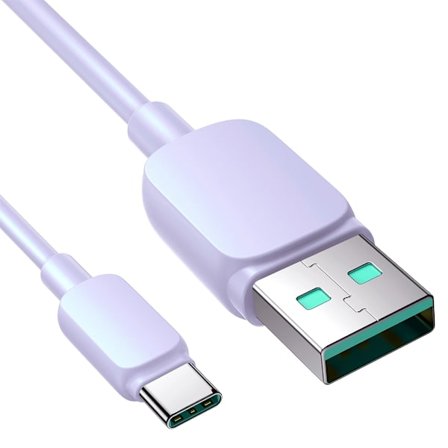 Joyroom S-AC027A14 USB - USB C Kabel 3A 1.2m - Violett