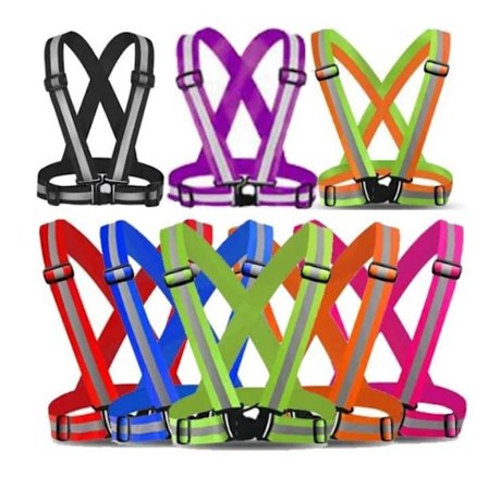 Reflexsele Reflexväst med Reflex - Praktisk & Slitstark