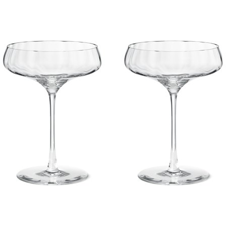 Georg jensen Bernadotte cocktailglas coupe, 20 cl, 2 stk - Clear | KitchenOne