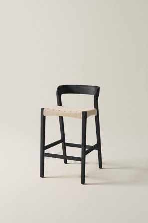 Jotex - Barstol Svart matt svart - VIKDALEN - Kjøp Barstoler hos Jotex