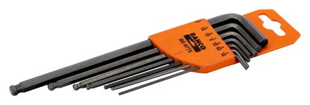 Bahco BE-9775 Unbrakonøkkelsett 7 deler, Håndverktøy