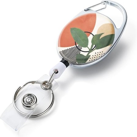 Badge Reel Infällbar Badge Namn Badge Clip