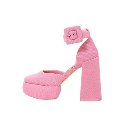 Sexiga Mary Jane Kvinnor Pumps Skor Halloween Kostymer Pink 39