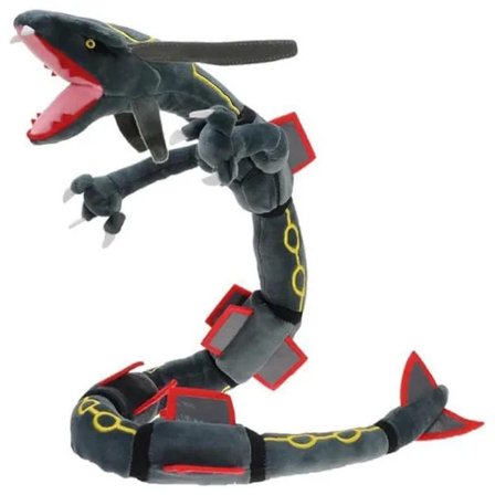 80 cm musta Rayquaza-pehmolelu