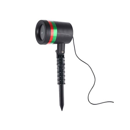 Vanntett laserprojektor for hagen