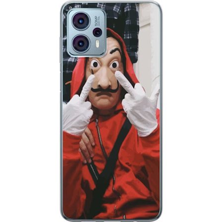 Kompatibelt Mobildeksel til Motorola Moto G23 Red Masked Suit