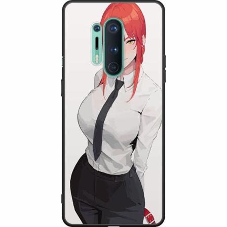 Oneplus 8 Pro Svart Skal Makima Chainsaw Man