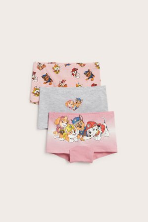 Kappahl | Bokserki Psi Patrol 3-pak Różowy 122/128 | Różowy