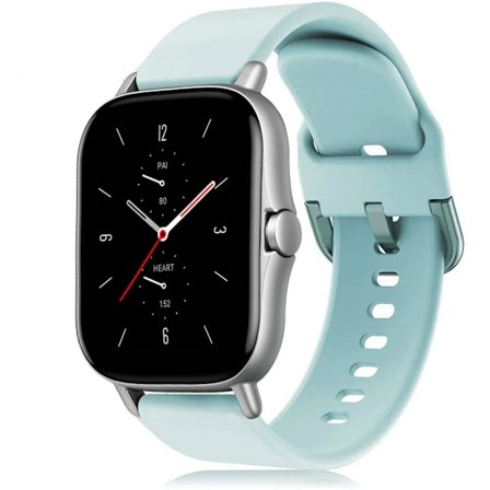 Silikonband för Amazfit GTS/GTS 2/GTS 2e/GTS 2 mini/GTR 42mm Armband, 20mm Bandersättning Snabbfrigörande Klockarmband för Amazfit Bip/Bip Lite