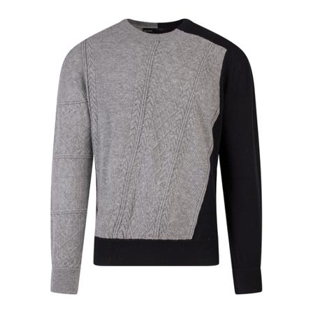 Neil Barrett, Knitwear Szary, Mężczyzna, Rozmiar: S