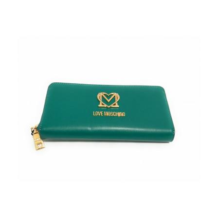 Moschino Wallets ; Cardholders , Groen , Dames , Maat: ONE Size