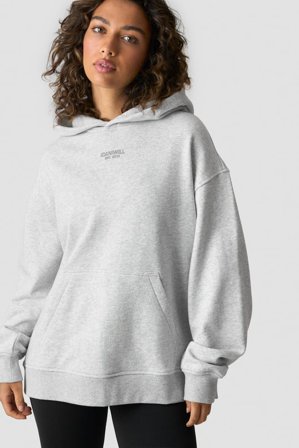 ICANIWILL - Essence Hoodie Light Grey Melange - Damen - ICIW
