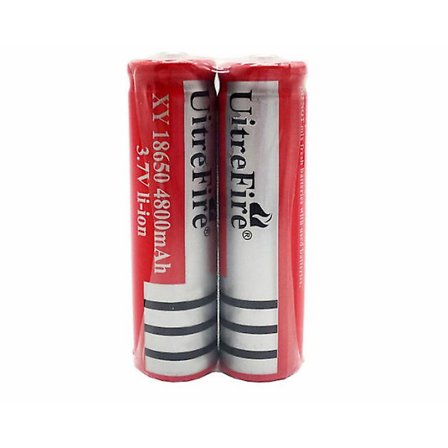 To 18650 Lithium Batterier 9800mah Stor Kapacitet 3.7v Lommelygte Lille Blæser Genopladelig Batteri