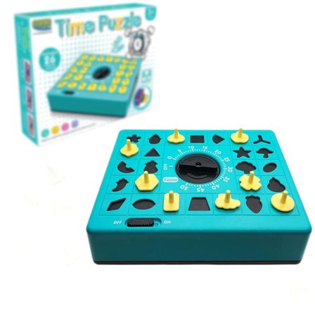 Tidsbestemt matchende puslespil legetøj til børn - tidlig uddannelse puslespil brætspil interaktivt fokus legetøj forældre-barn