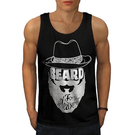 Beard Her Pleasure Men Blacktank Top