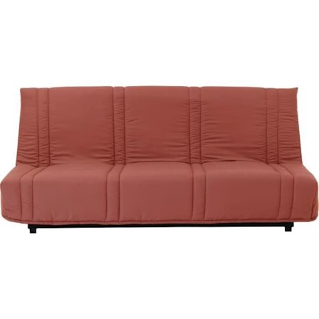 3-sits bäddsoffa - Terrakotta - 100% bomull - L 193 x D 92 cm - LENA