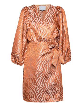 Emmalia Dress 3 Kort Kjole Orange Minus