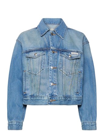 90S Trucker Jacket Gold Dust Blue Calvin Klein Jeans