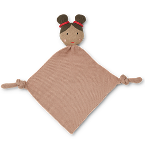 Liewood Doll/Rose Alfie Cuddle Blanket One Size - First toys and baby toys - One size - Pink