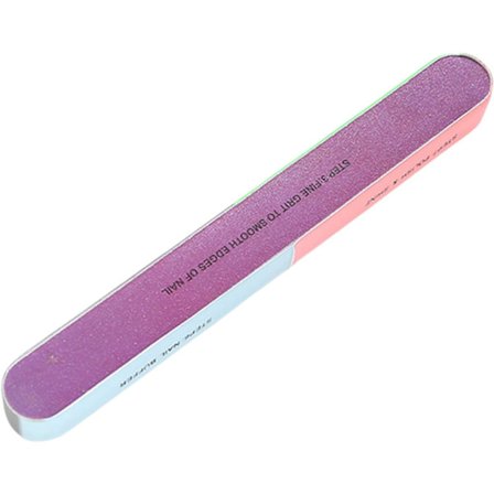 7-sidet neglefil og buffere til neglepleje – manicuretilbehør til salon, hjem, rejser