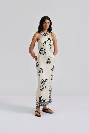 Malina - Trisha Maxikleid - XXS - Reef