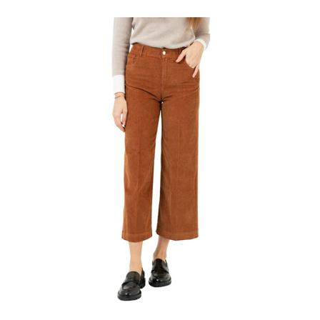 Kaos, Wide Trousers Bruin, Dames, Maat:W28