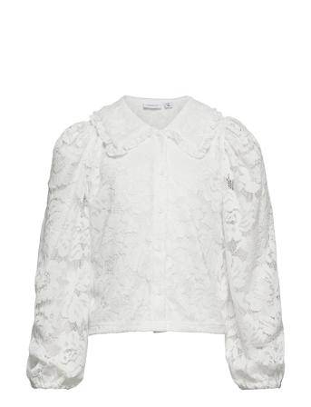 Nkfrydia Ls Short Shirt White Name It