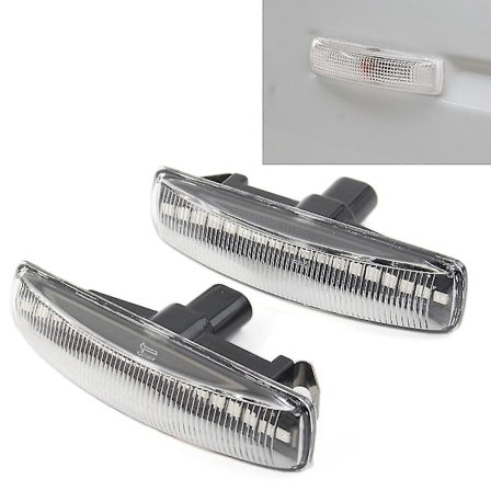 Dynaaminen LED-sivuvilkku suuntavalo, yhteensopiva Land Rover Lr2 Lr3 Lr4 Freelander 2 Discovery 3 Discovery 4 Range Rover Sport -mallien kanssa - 