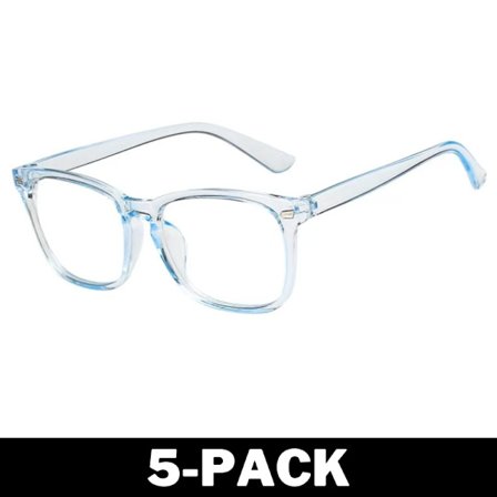 Bekväma Anti Blue Light Glasögon - Transparent