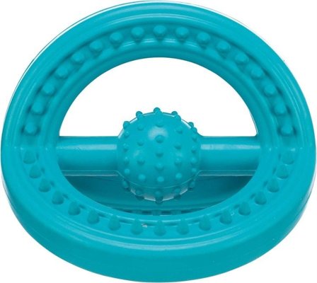 Trixie Gummileke Stor 14 cm Petrol