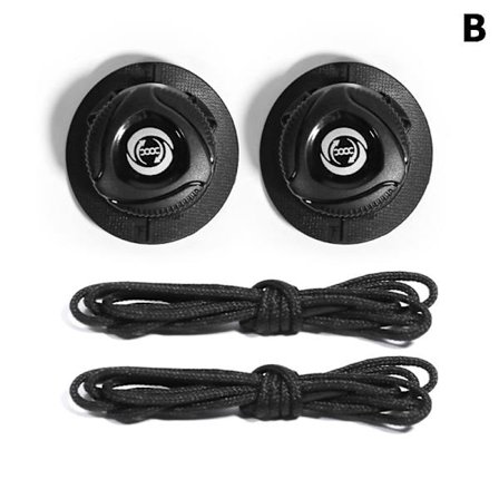 1Par Sneaker ShoeLisser Elastisk No Tie Skolisser Stretching Lo