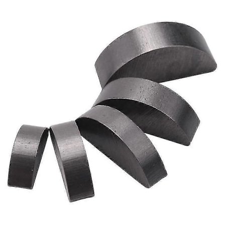 80 stk. 8 størrelser Rustfritt stål Kile Sortimentsett Metrisk Halvmåne Akseldrift Fester Mekanisk In-A1