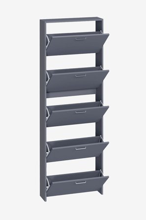 VCM - Vcm Skoskap Sulos Xl - Grå - Skoskap - Fra Homeroom