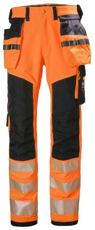 Helly Hansen Workwear ICU 77472-269 Arbetsbyxa varsel, klass 2, orange C62, Kläder