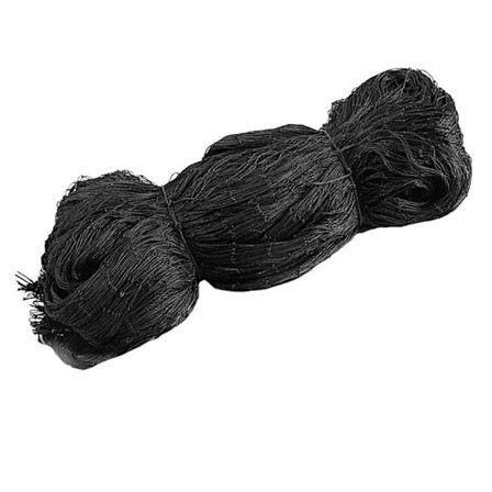 Fuglenet 7,5 x 15 m, Beskyttelsesnet til Fugle, Træ, Frugt, Grøntsager, Dam - Sort