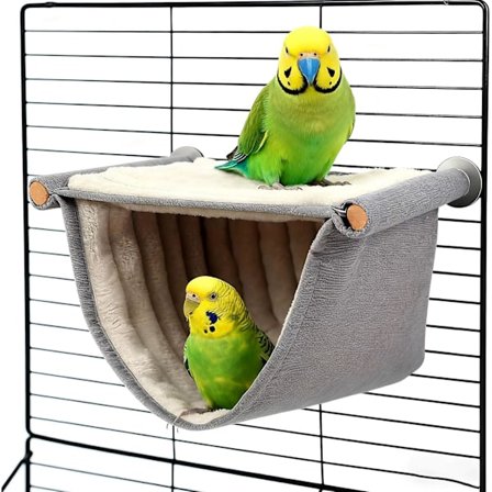 Varm Fuglehengekøye Seng – Koselig Fuglerede & Burfugltilbehør for Småfugler og Papegøyer