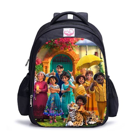 Encanto Children's Schoolbag Black Backpack